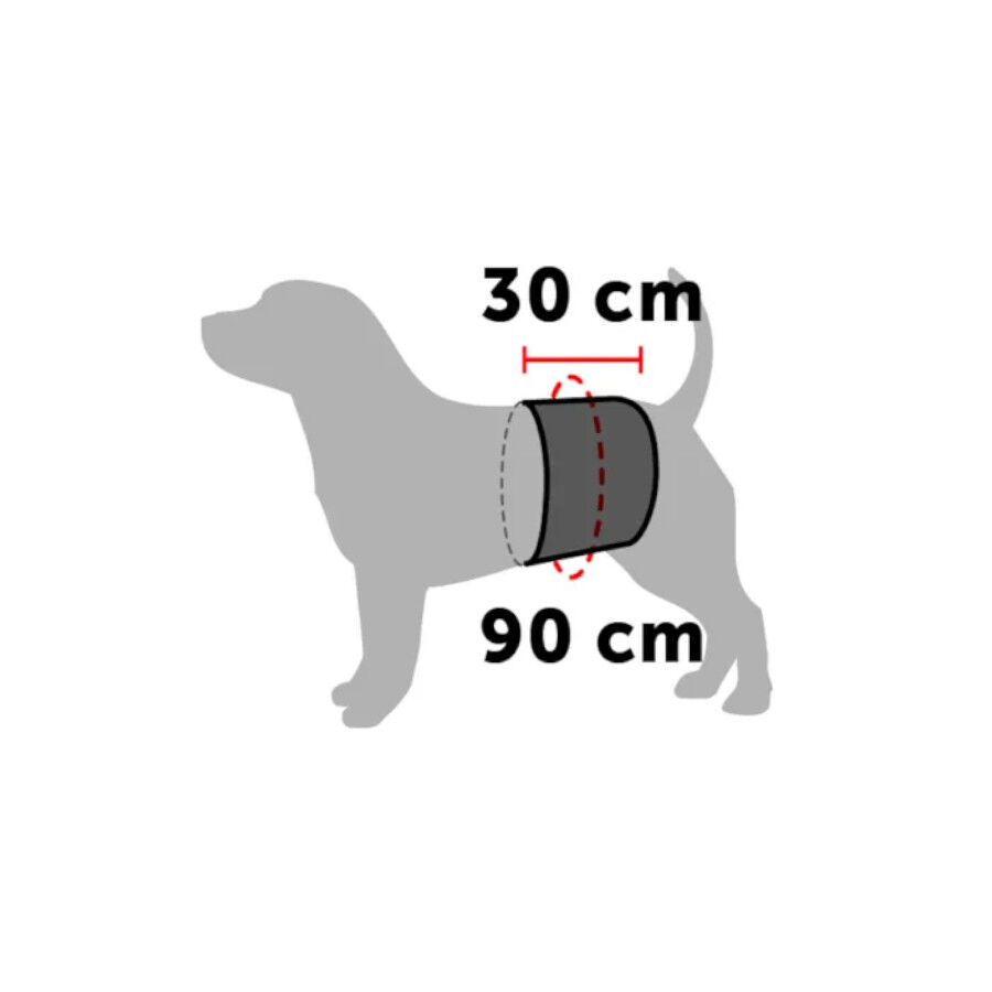 Flamingo Pañal Lavable para perros machos thumbnail