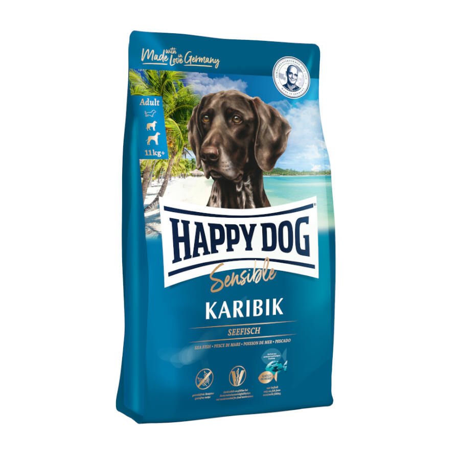 11 kg Happy Dog Sensible Karibik Pescado pienso , , large Imagen numero 1