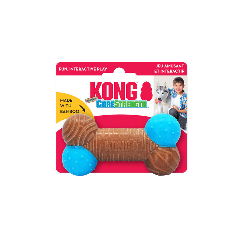 Kong CoreStrength Hueso Mordedor de Bambú para perros,  Imagen numero 1 Kong CoreStrength Hueso Mordedor de Bambú para perros, , large Imagen numero 1
