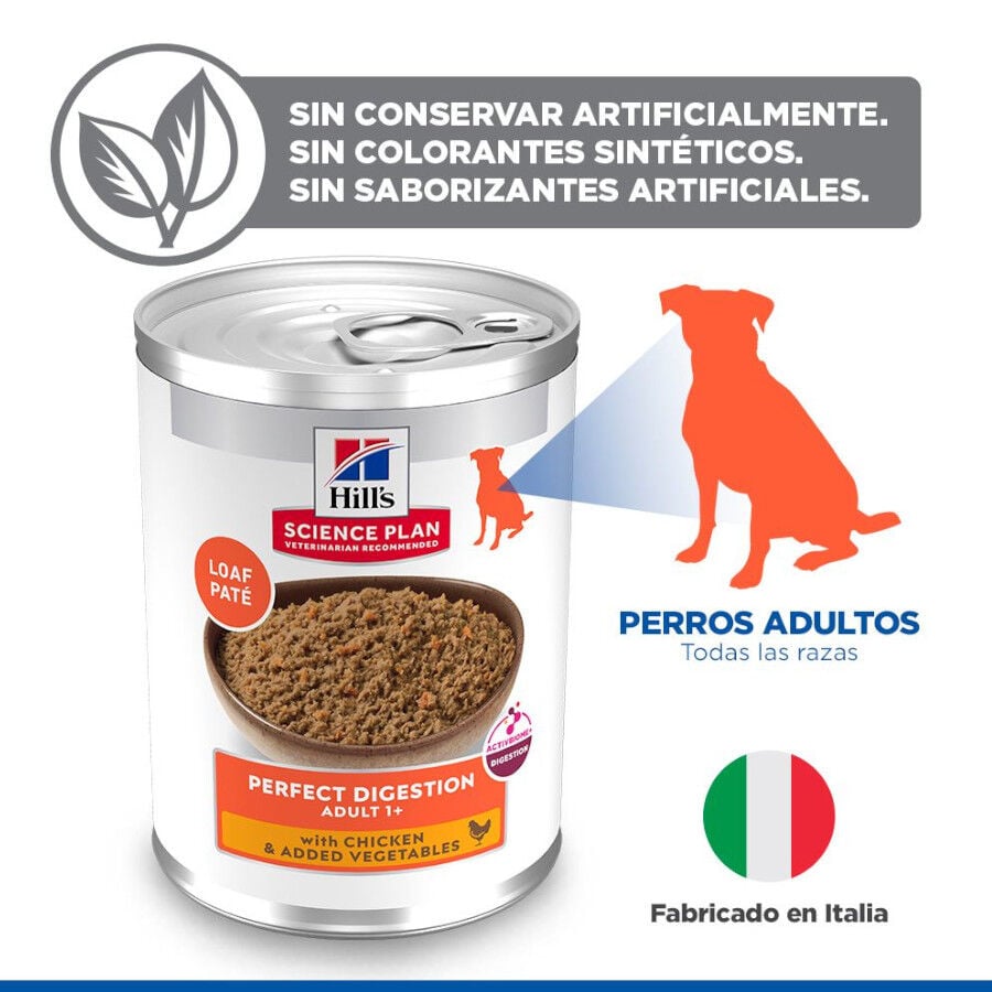 Hill&#039;s Science Plan Perfect Digestion Adult Pollo lata para perros thumbnail