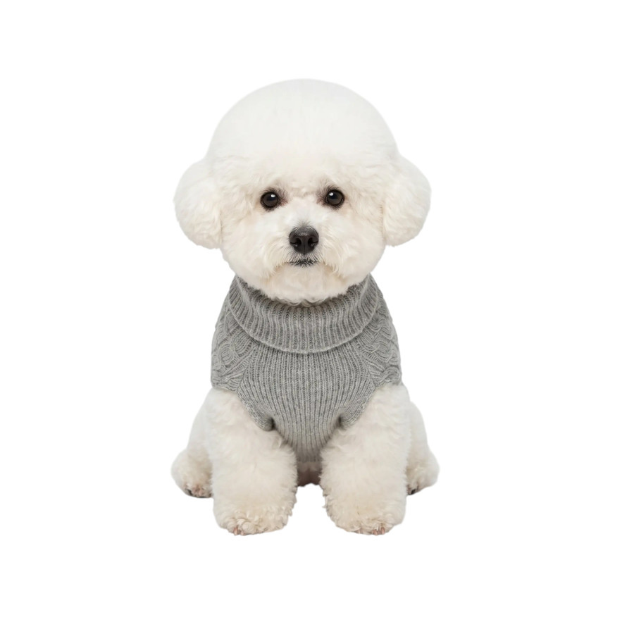 Gotoo Jersey de Punto Gris para perros, , large Imagen numero 7