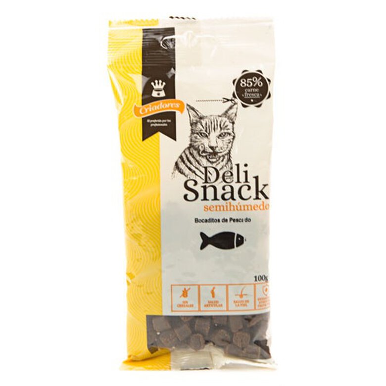Criadores Deli Snack Pescado para gatos, , large image number null