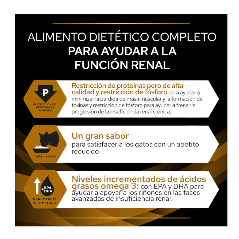 Pro Plan Veterinary Diets Renal latas para gatos, , large image number null