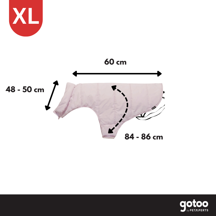 Gotoo Abrigo Lila para perros, , large Imagen numero 4