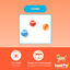 Tootoy! Pack de Pelotas de Tenis de Colores para perros, , large indicador imagen numero 3
