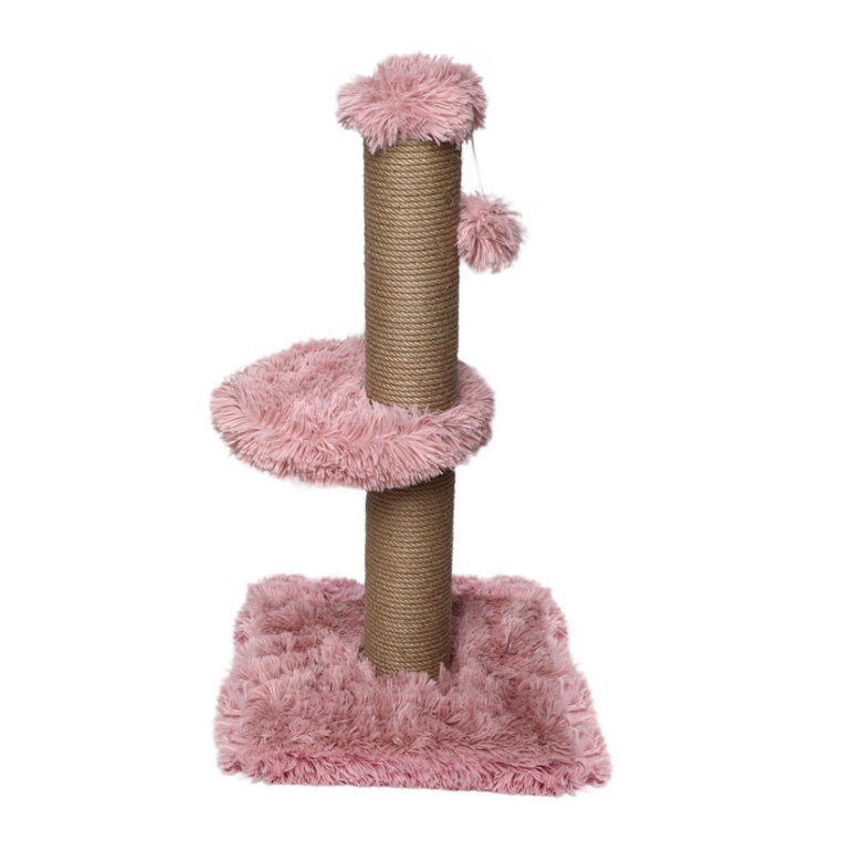 Catshion Fede Poste Rascador Rosa para gatos,  Imagen numero 1 Catshion Fede Poste Rascador Rosa para gatos, , large Imagen numero 1