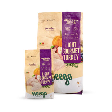 Weego Grain Free Light Gourmet Pavo pienso para perros
