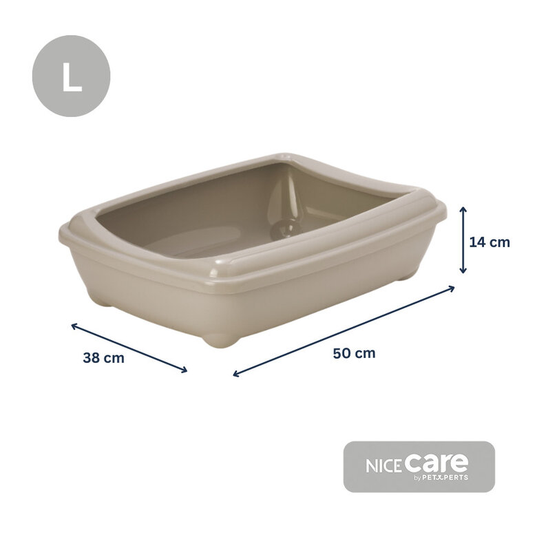 Nice Care Bandeja Sanitaria Beige para gatos ,  Imagen numero 3 Nice Care Bandeja Sanitaria Beige para gatos , , large Imagen numero 3
