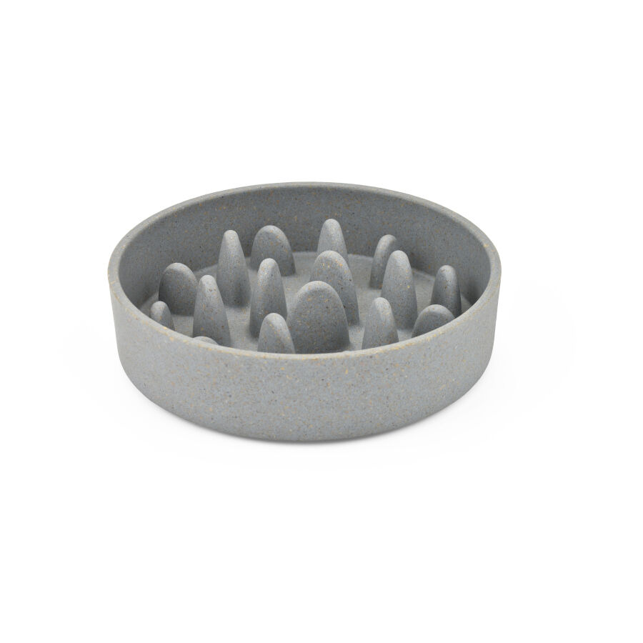 Outech Eco Kenia Comedero Antivoracidad Gris para perros, , large Imagen numero 1