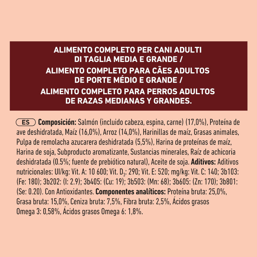 2,5 kg Purina One Delicate Pienso Salm&oacute;n para perros, , large Imagen numero 2