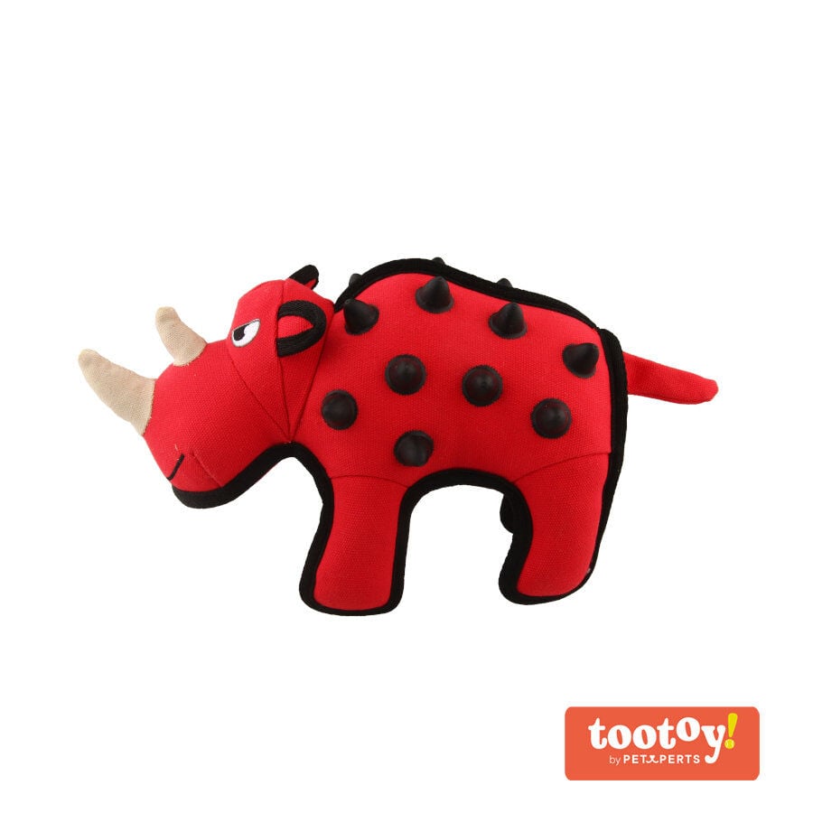 Tootoy! Comfort Resistant Dino Toy peluche para perros, , large Imagen numero 1