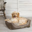 Scruffs Chateau Box Cama Ortopédica Latte para perros, , large indicador imagen numero 2
