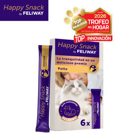 Feliway Sobres Happy Snack Relajante Pollo para gatos