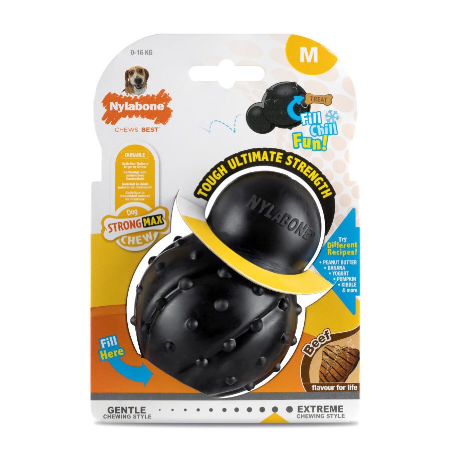 Nylabone Mordedor Irrompible  con sabor a Carne para perros thumbnail