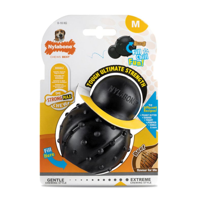 Nylabone Mordedor Irrompible  con sabor a Carne para perros,  Imagen numero 3 Nylabone Mordedor Irrompible  con sabor a Carne para perros, , large Imagen numero 3