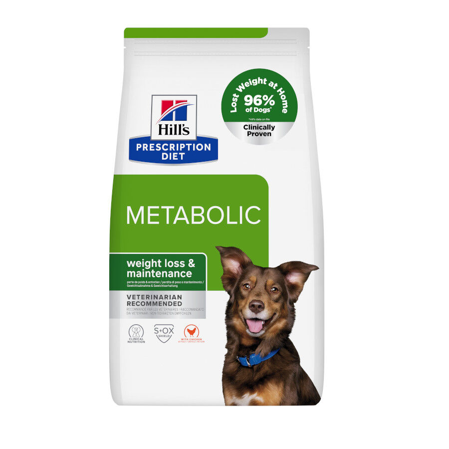 12 kg Hill's Prescription Diet Metabolic Pollo pienso para perros, , large Imagen numero 1