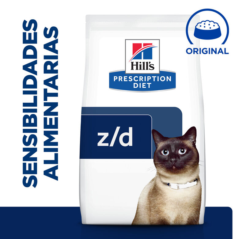 Hill&#039;s Prescription Diet z/d Food Sensitives pienso para gatos thumbnail