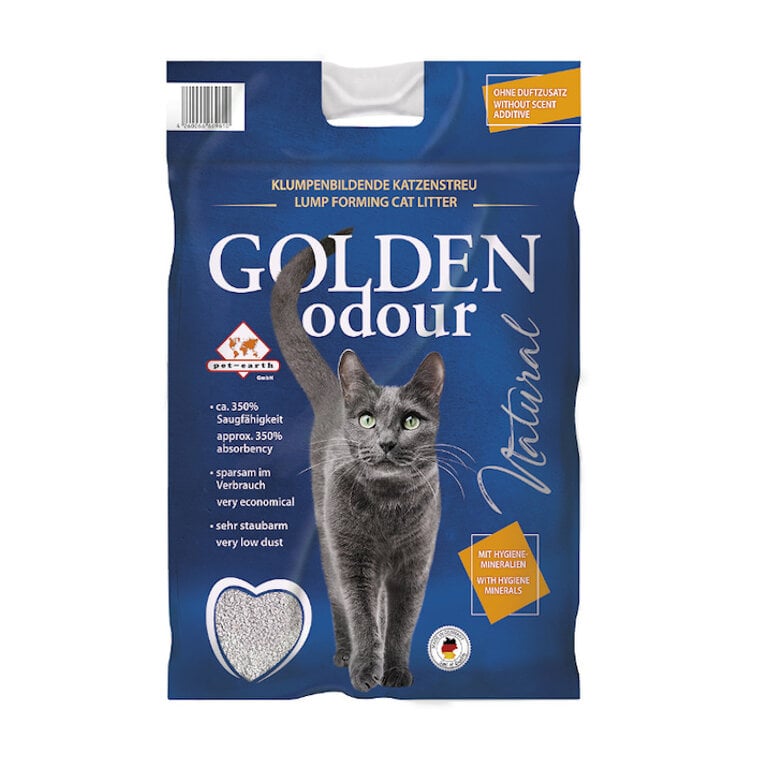 14 kg Golden Odour Arena Aglomerante Absorbe Olores para gatos,  Imagen numero 1 14 kg Golden Odour Arena Aglomerante Absorbe Olores para gatos, , large Imagen numero 1