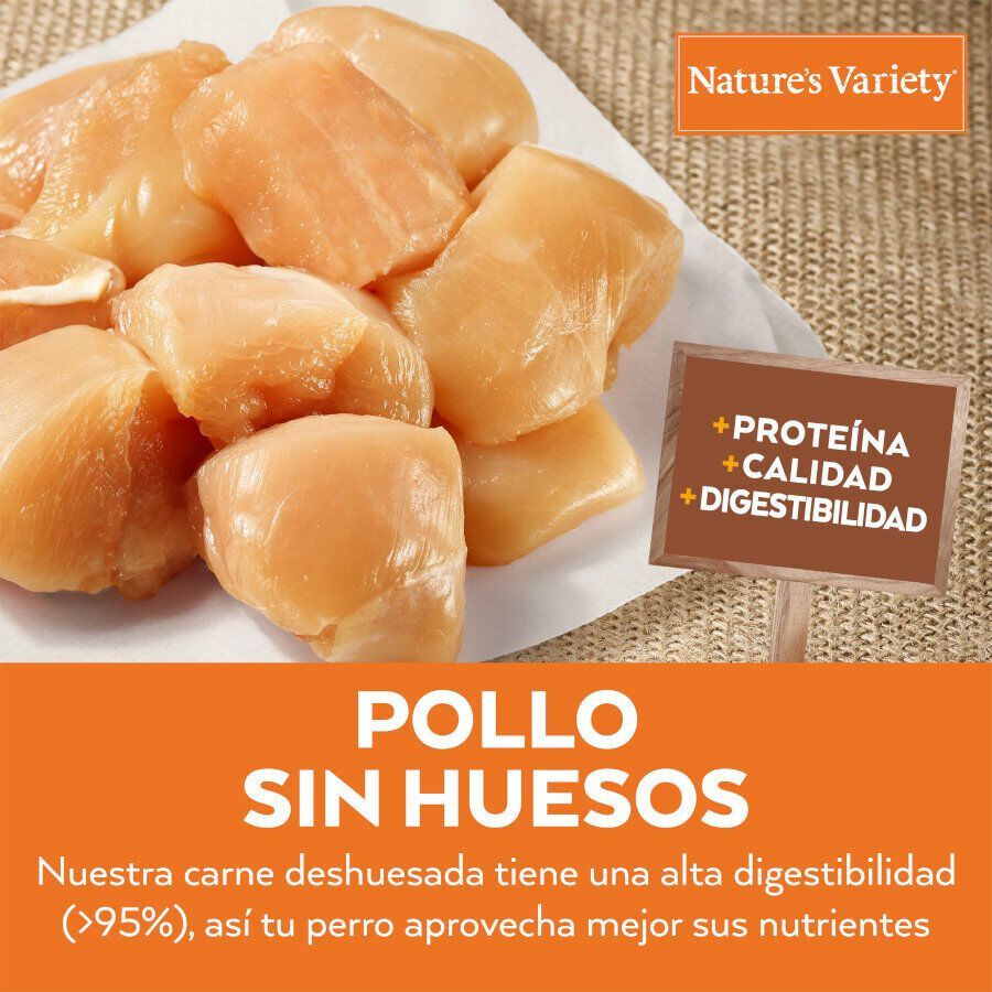 Nature&#039;s Variety Healthy Grains Adult Mini Pollo pienso para perros thumbnail
