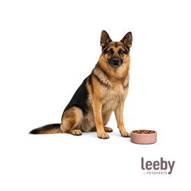 Leeby Comedero Antideslizante Acero Inoxidable para perros