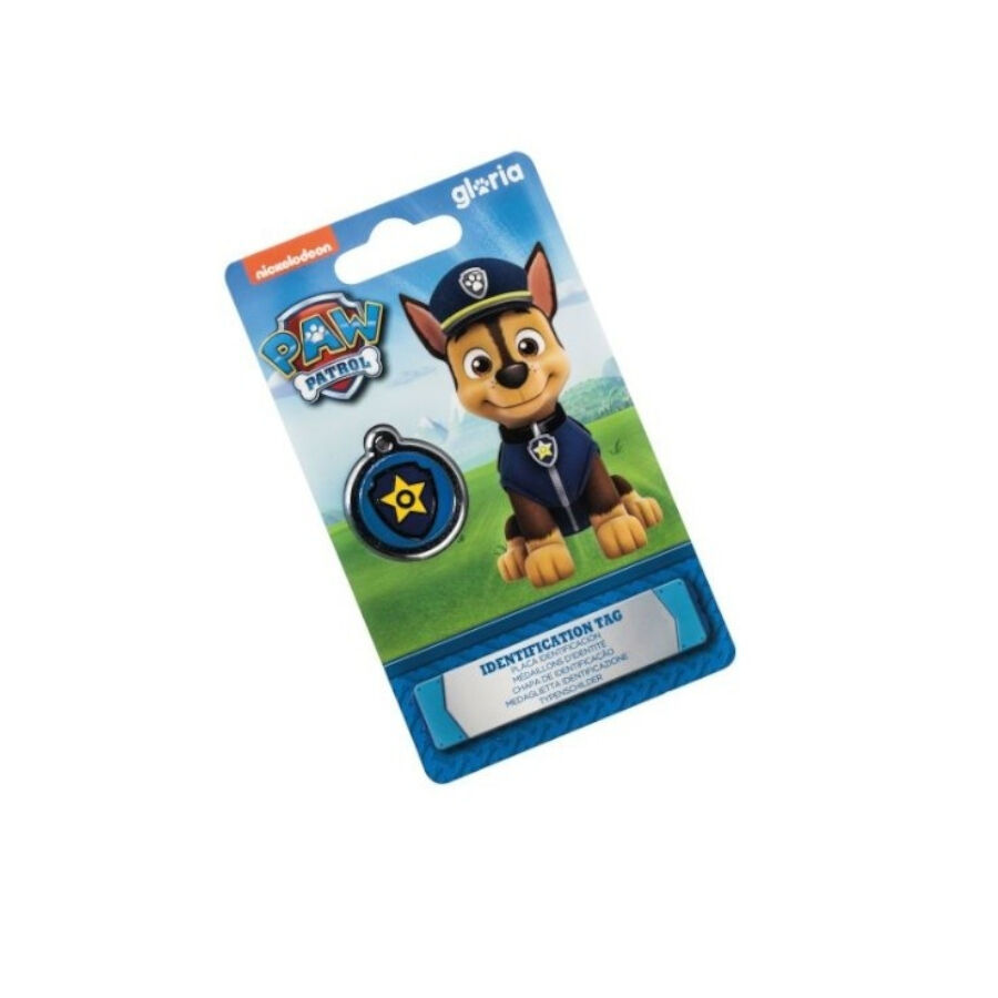 Paw Patrol Chase Chapa para perros, , large Imagen numero 1