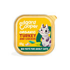 Edgard & Cooper Adult Pavo y Pollo Ecológico en Paté tarrina para gatos, , large image number null