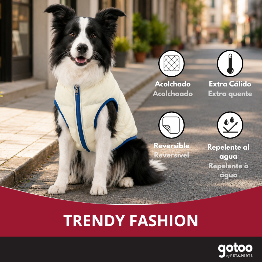 Goto Abrigo Reversible Acolchado para perros, , large Imagen numero 6