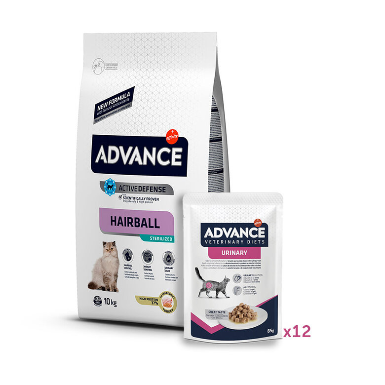 Pack comida gato Advance image number null