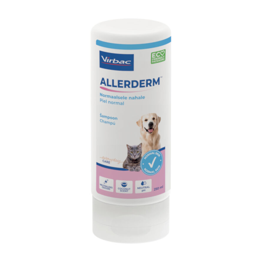 Virbac Allerderm Champú Piel Normal para perros y gatos