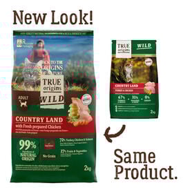 True Origins Wild Adult Pollo y Pavo Pienso para gatos