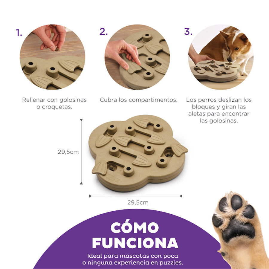 Outward Hound Hide n’ Slide Puzzle para perros thumbnail