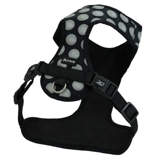 Nayeco Puntos 3D arnés para perros negro image number null