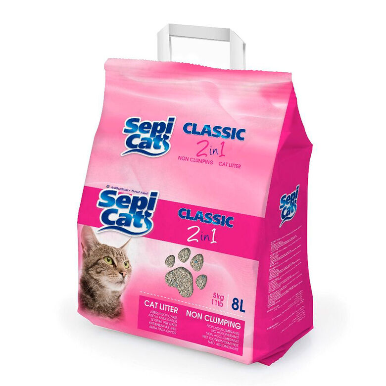 Sepicat Classic 2 en 1 arena absorbente para gatos thumbnail