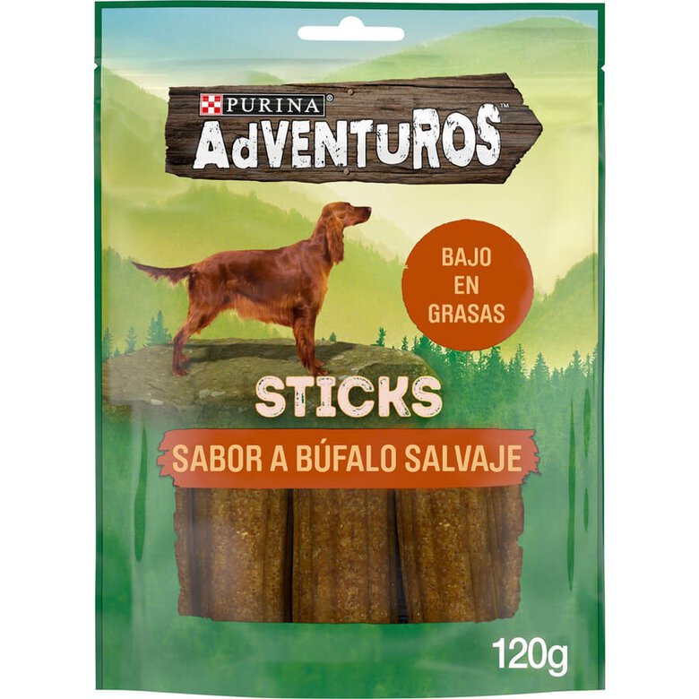 120 g Adventuros Palitos Búfalo para perros,  Imagen numero 1 120 g Adventuros Palitos Búfalo para perros, , large Imagen numero 1