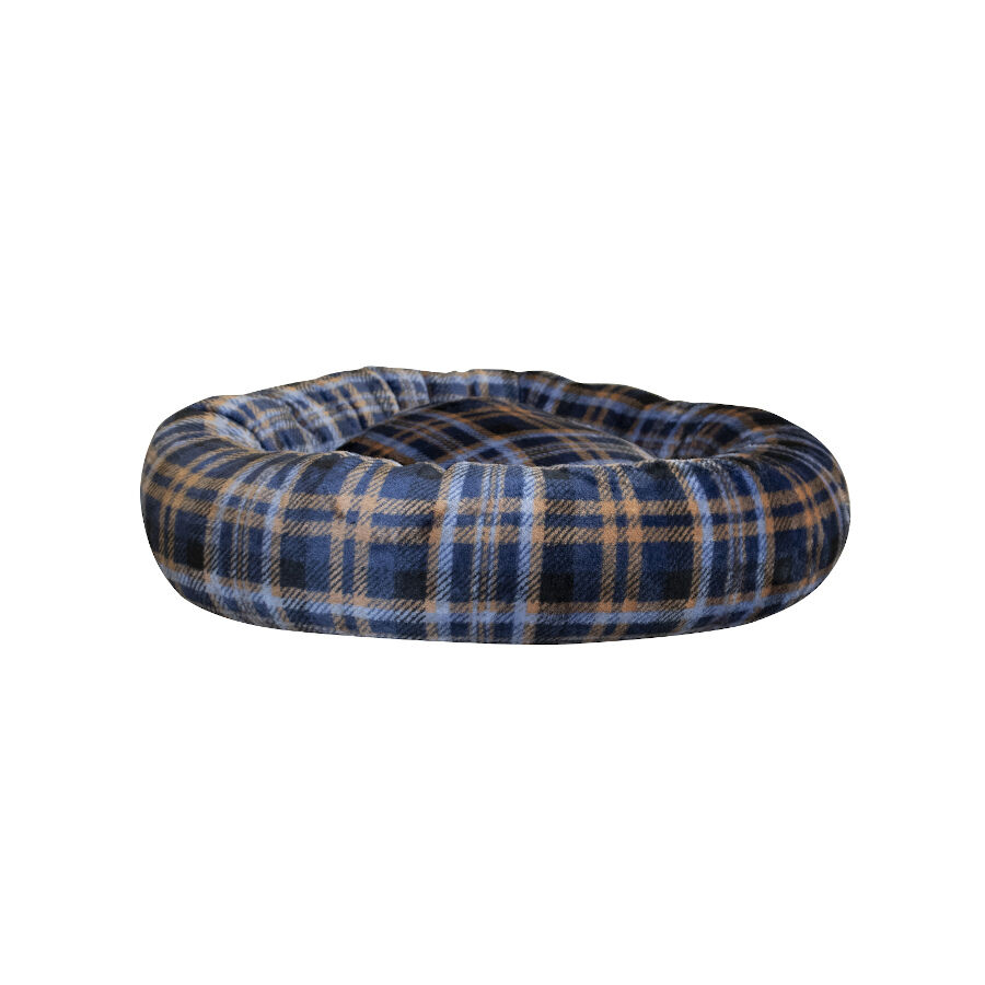 Ombala Relax Cuadros Azules cama para gatos Kiwoko