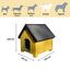 TK-Pet Alpine Caseta de Madera Amarilla para perros, , large indicador imagen numero 4