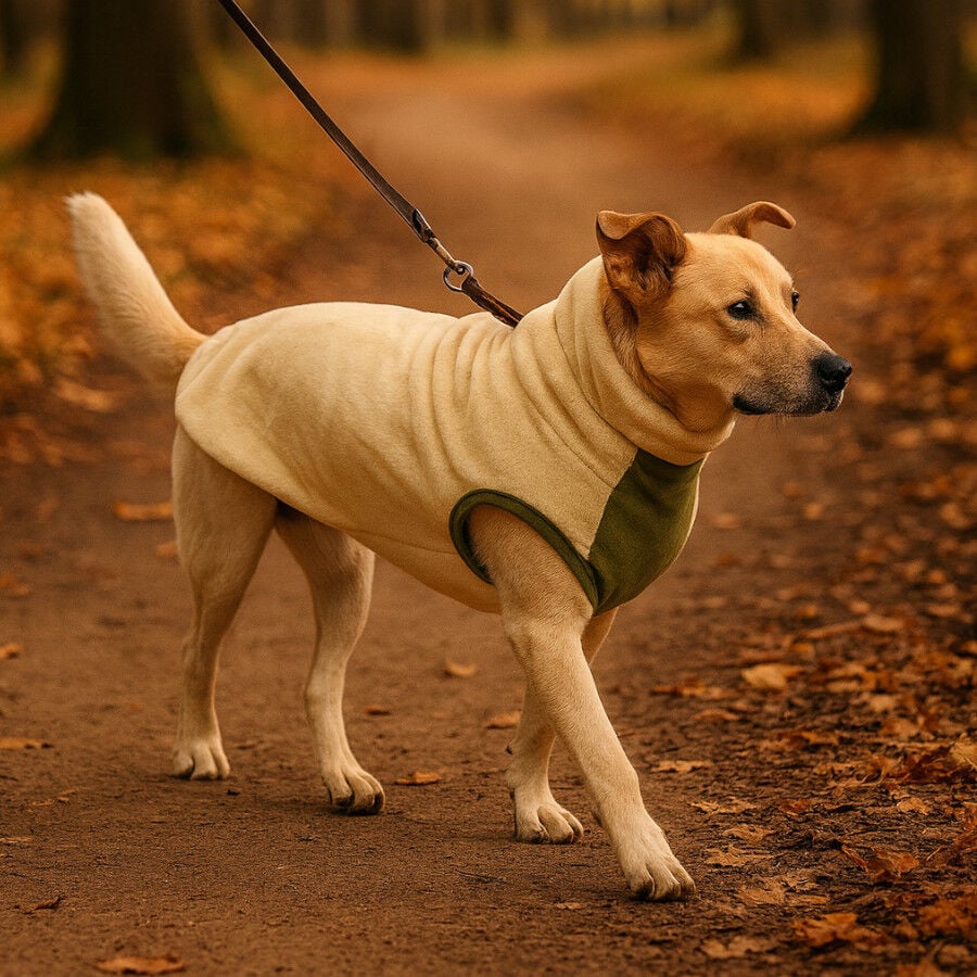 Outech Forro Polar Beige para perros