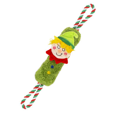 Wonder Christmas Elfo de Cuerdas peluche navideño para perros