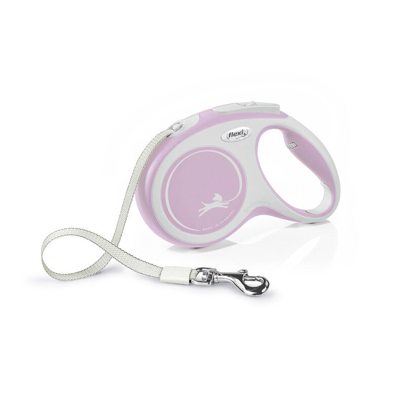Flexi New Comfort Correa Extensible Rosa para perros thumbnail