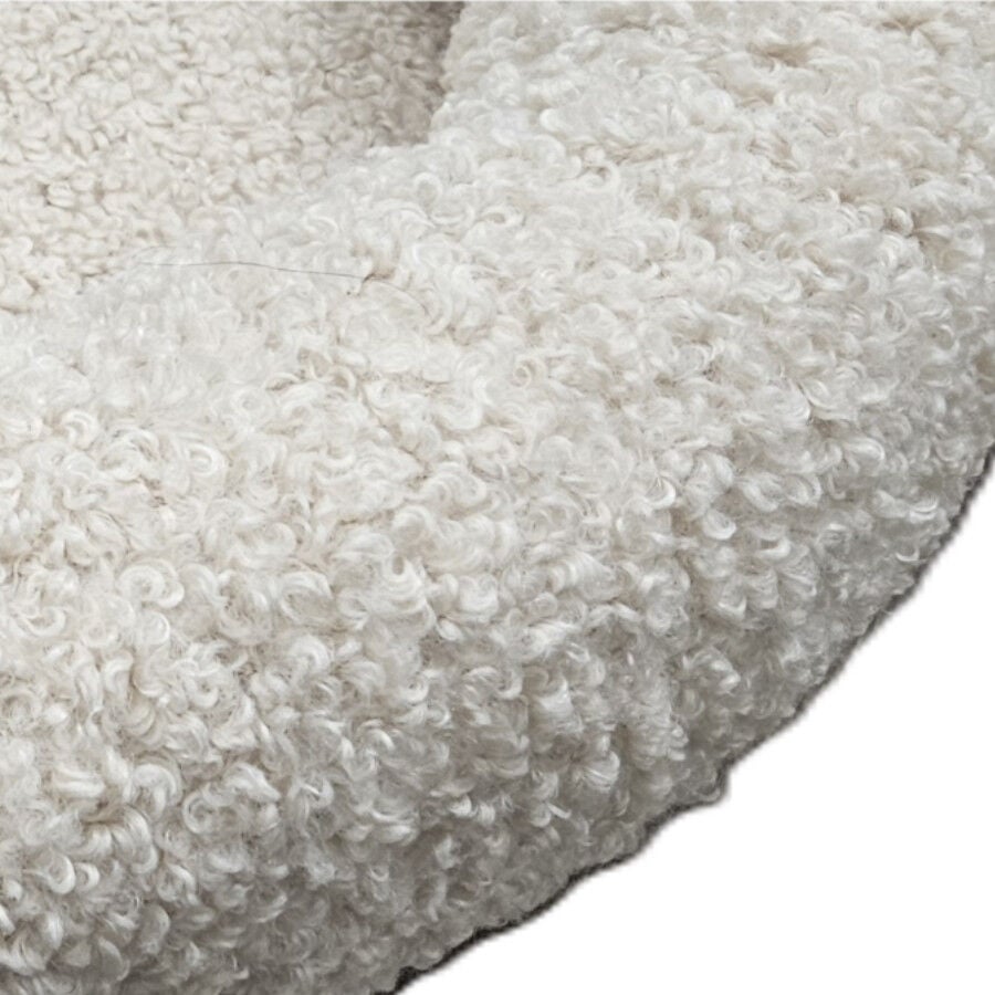 Leeby cama borreguito beige para cachorros, , large Imagen numero 4