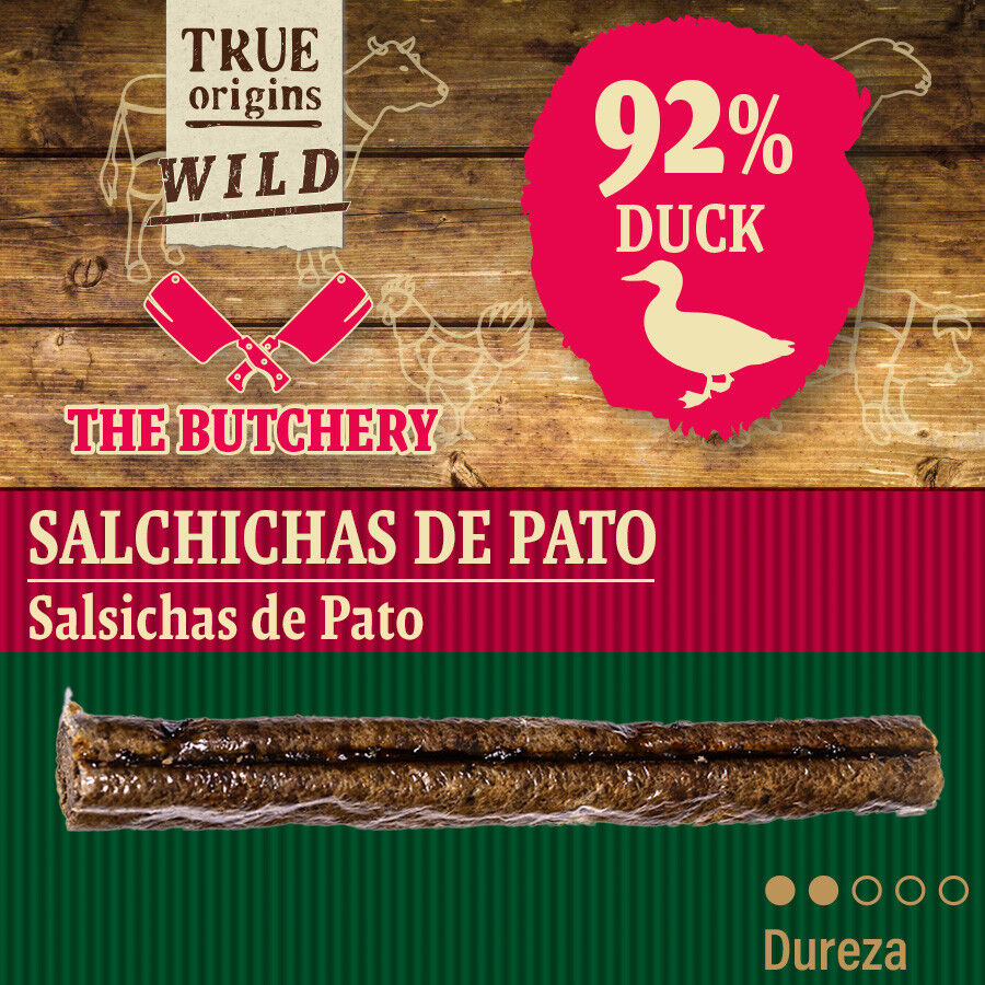 True Origins Salchichas de Pato Snack para perros, , large Imagen numero 4