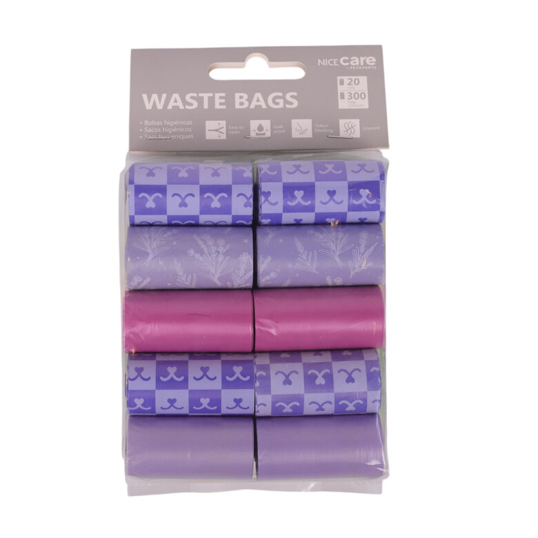 Nice Care Basic Bolsitas Lavanda Limón para perros,  Imagen numero 1 Nice Care Basic Bolsitas Lavanda Limón para perros, , large Imagen numero 1