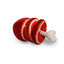 Tootoy! Comfort Beefy Thigh Cuddler peluche con sonido para perros, , large indicador imagen numero 2