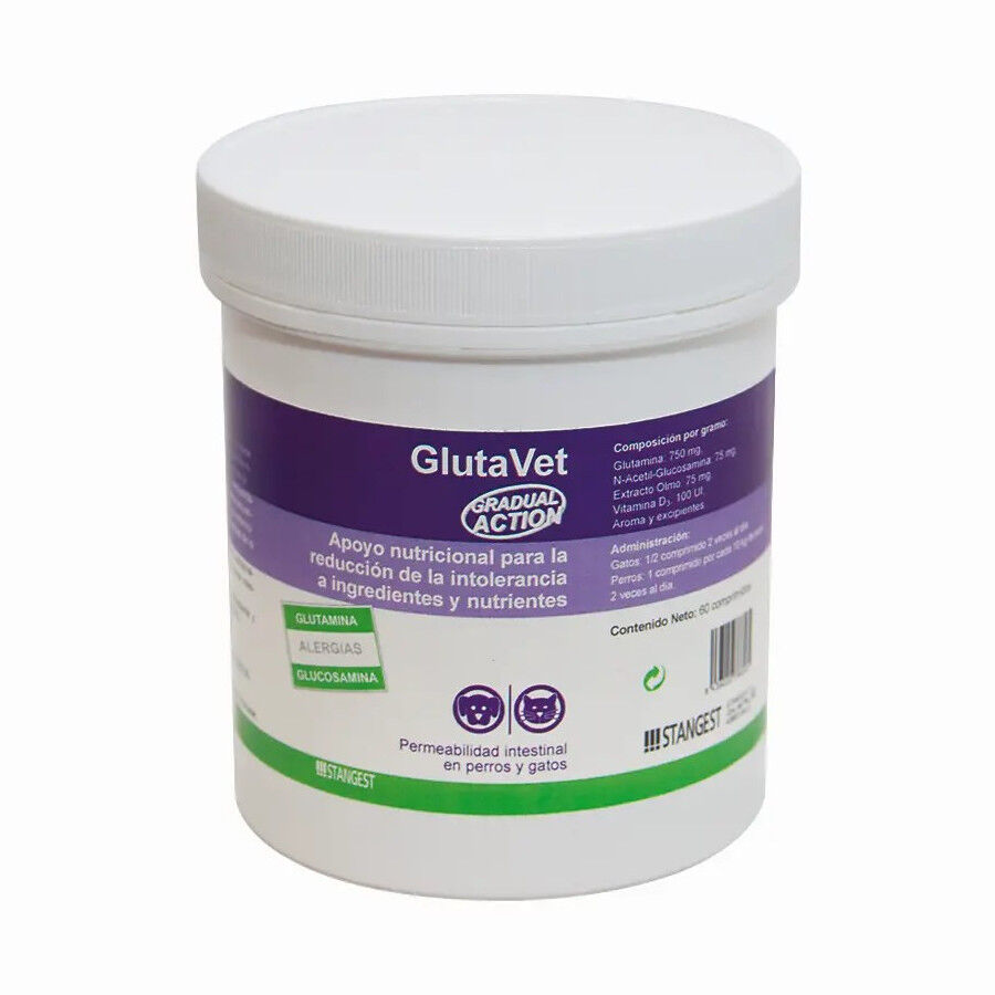 300 Comprimidos Stangest Glutavet salud digestiva para perros y gatos, , large Imagen numero 1
