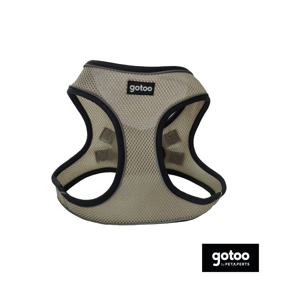 Gotoo Arn&eacute;s ajustable de malla  gris para perros, , large Imagen numero 2