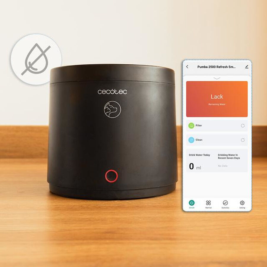 Cecotec Pumba 2500 Refresh Smart Fuente Bebedero Automático para gatos thumbnail