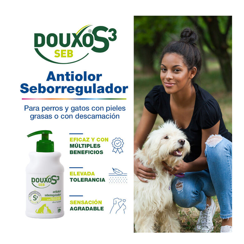 Douxo S3 Seb Champú Piel Grasa para perros y gatos thumbnail