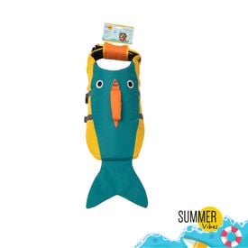 Summer Vibes Chaleco pez salvavidas para perro