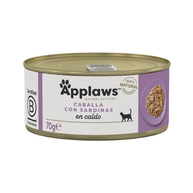 Applaws Caballa y Sardina lata para gatos