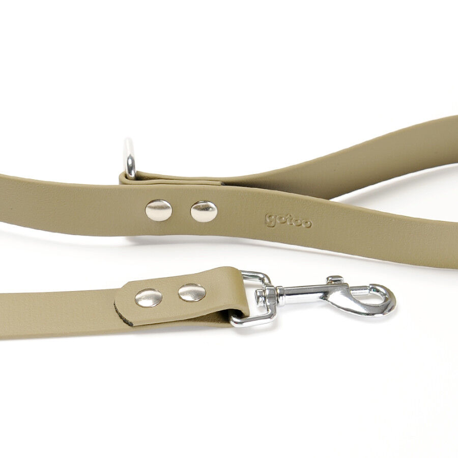 Gotoo Correa Biothane verde oliva para perros, , large Imagen numero 8